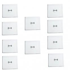 Marque Generique 10 Pcs Commutateur Automatique De Lumière Contrôlée Par Mur De Lamp...