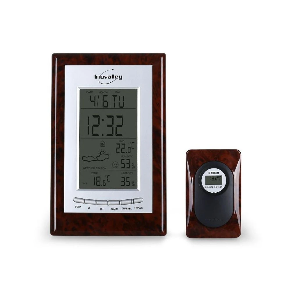 Inovalley SM 121 Station Météorologique Réveil Inovalley 4 Inovalley SM 121 Station Météorologique Réveil Inovalley – Image 2