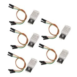 Marque Generique Lot De 5 Capteurs D'humidité De Température Haute Précision Pour Ma...