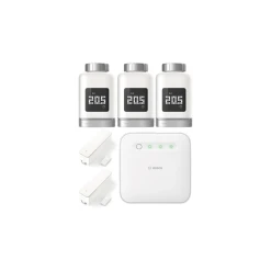 Bosch Smart Home - Kit De Démarrage Chauffage II Avec 3 Thermostats E...