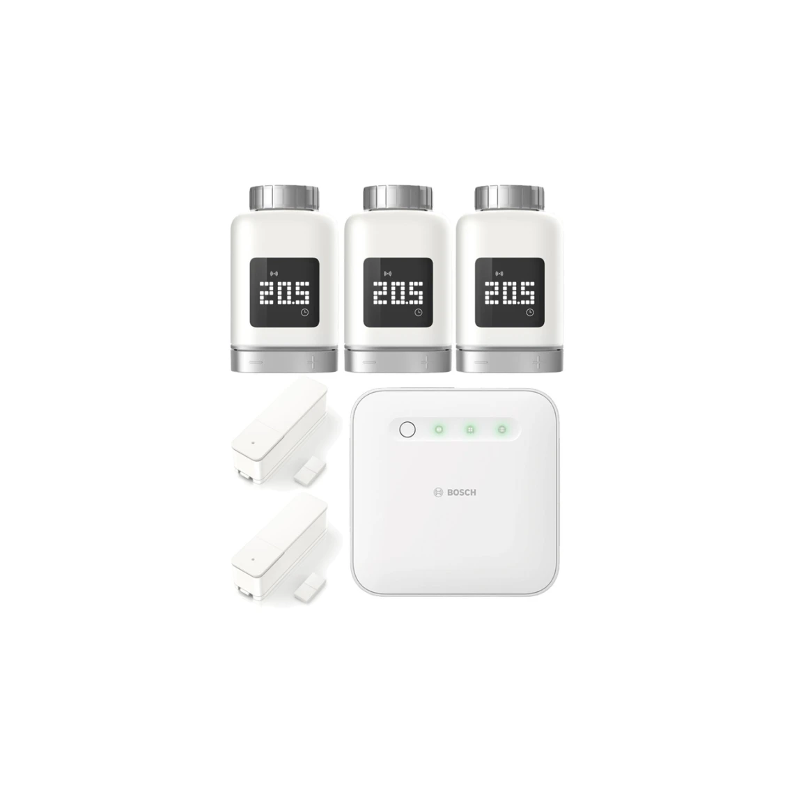 Bosch Smart Home - Kit De Démarrage Chauffage II Avec 3 Thermostats E... 3 Bosch Smart Home - Kit De Démarrage Chauffage II Avec 3 Thermostats E...
