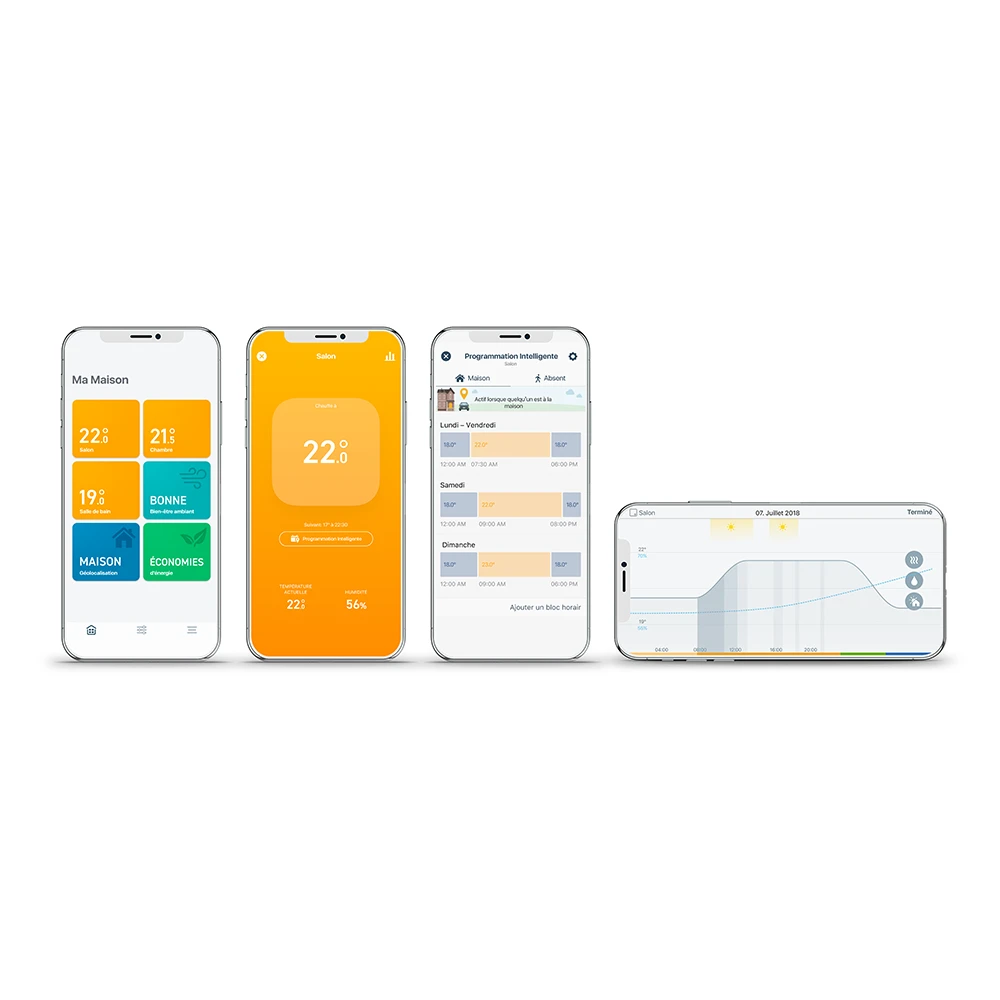 Tado Kit De Démarrage V3+ - Thermostat Intelligent + Bridge Internet + 4x ... 6 Tado Kit De Démarrage V3+ - Thermostat Intelligent + Bridge Internet + 4x ... – Image 4