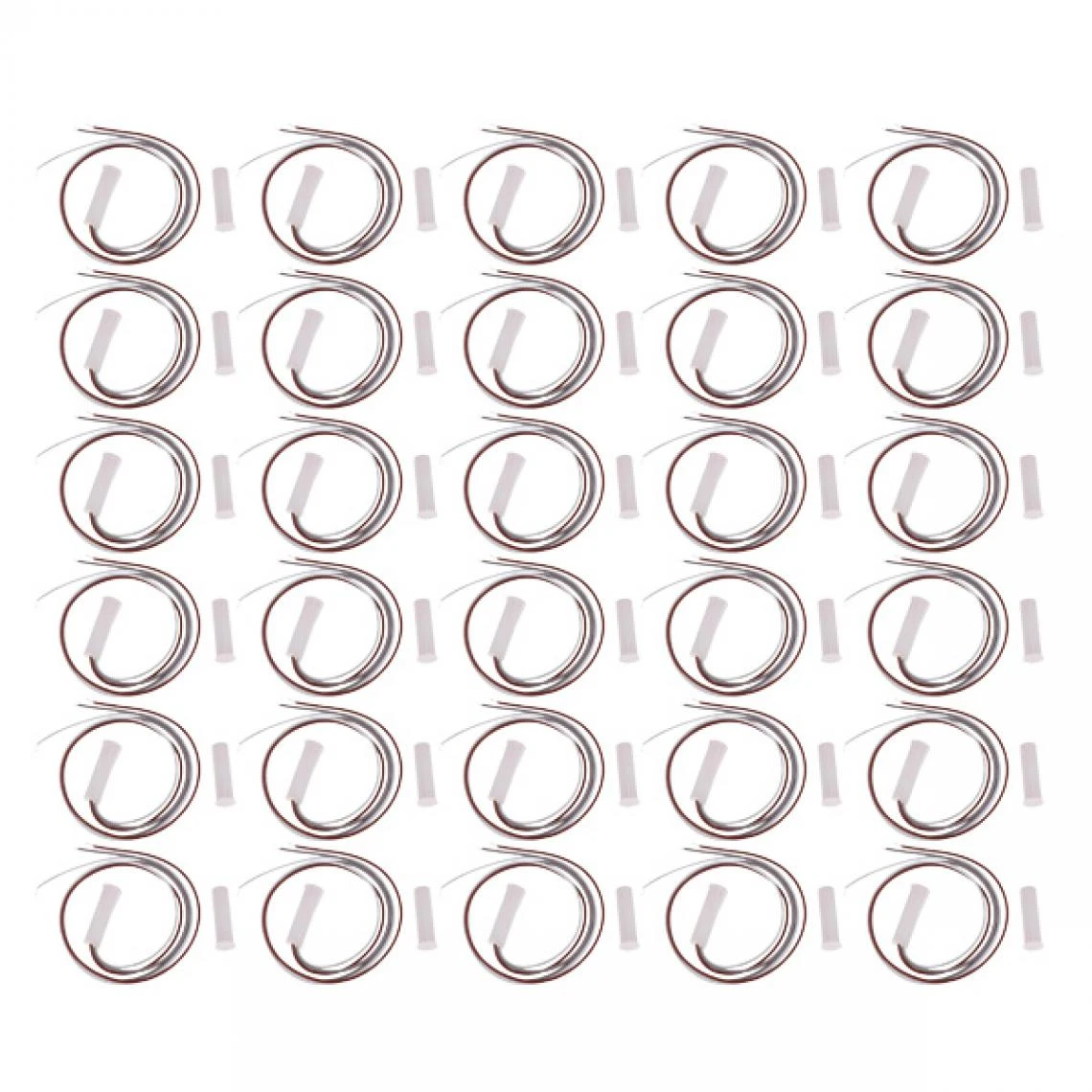 Marque Generique 30-Pcs Contact De Fenêtre De Porte Magnétique Alarme Reed Interrupte... 3 Marque Generique 30-Pcs Contact De Fenêtre De Porte Magnétique Alarme Reed Interrupte...