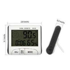 Marque Generique Thermomètre Hygromètre -Nuki Magasin 51011507 10 image