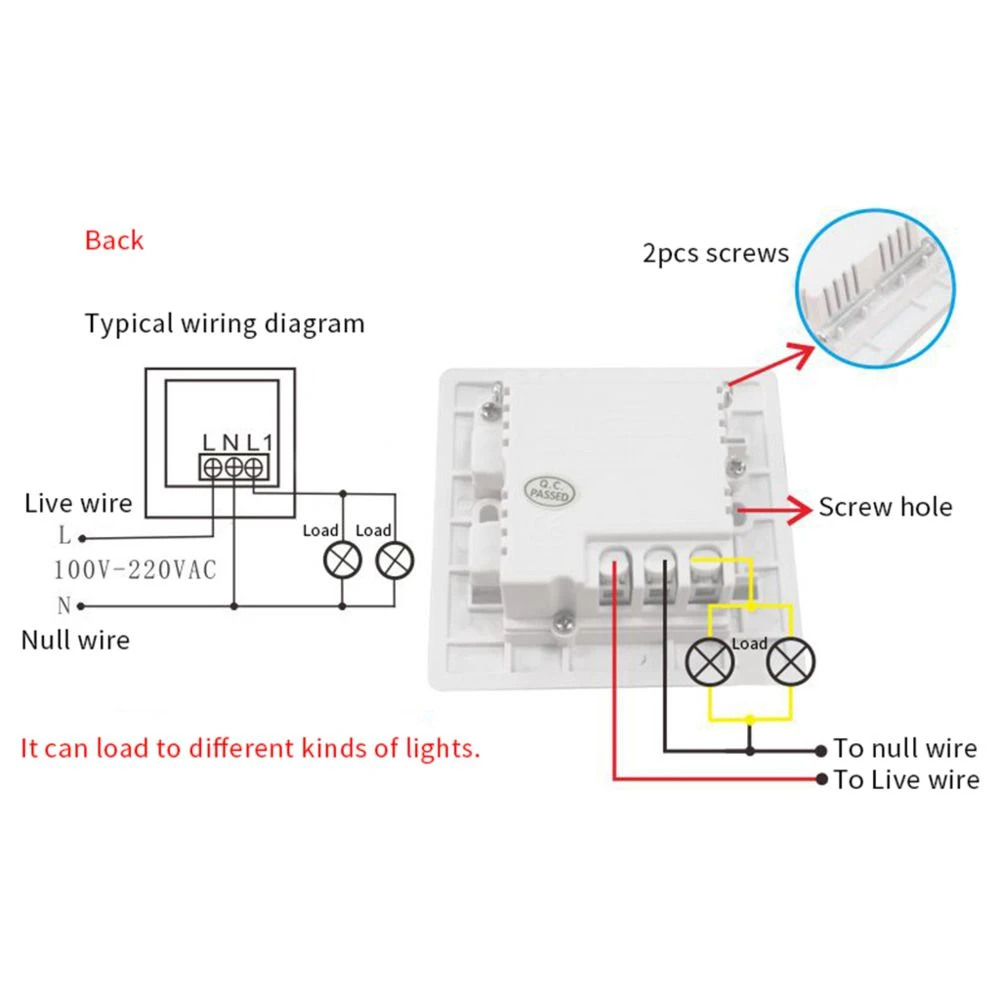 Marque Generique Interrupteur Infrarouge PIR 5 Marque Generique Interrupteur Infrarouge PIR – Image 3