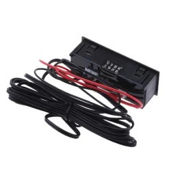 Marque Generique 3 En 1 Voiture Auto Numérique Led Temps Voltmètre Thermomètre Horlo... -Nuki Magasin 68006124 3 image