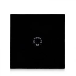 Wewoo 86mm Interrupteur Mural Panneau De Verre Trempé1 Voie1 Voie Tactile S... -Nuki Magasin 86mm interrupteur mural panneau de verre trempe1 voie1 voie tactile smart home avec telecommande rf433ca 110v 240v noir 10551694 27402588 1140x1140