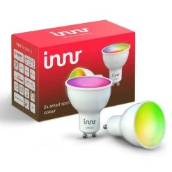 INNR Kit De Démarrage Avec Pont Et 3 Ampoules Zigbee GU10 RGB Et 1 Bouton ... 9 INNR Kit De Démarrage Avec Pont Et 3 Ampoules Zigbee GU10 RGB Et 1 Bouton ... -Nuki Magasin NOUVEAU Pont pour Systeme INNR Zigbee Ampoule connectee GU10 ZigBee 3.0 RGB Pack de 2 ampoules Ampoule connectee GU10 ZigBee 3.0 RGB Smart Button 5 touches RC250 2 1140x1140