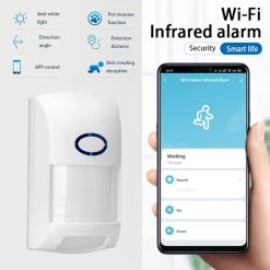 Marque Generique APP Contrôle Sans Fil WiFi PIR Motion Sensor De Sécurité À Domicil... -Nuki Magasin app controle sans fil wifi pir motion sensor de securite domicile detecteur infrarouge facile a installer et alarme personnalisable 8633651 22113333 1140x1140