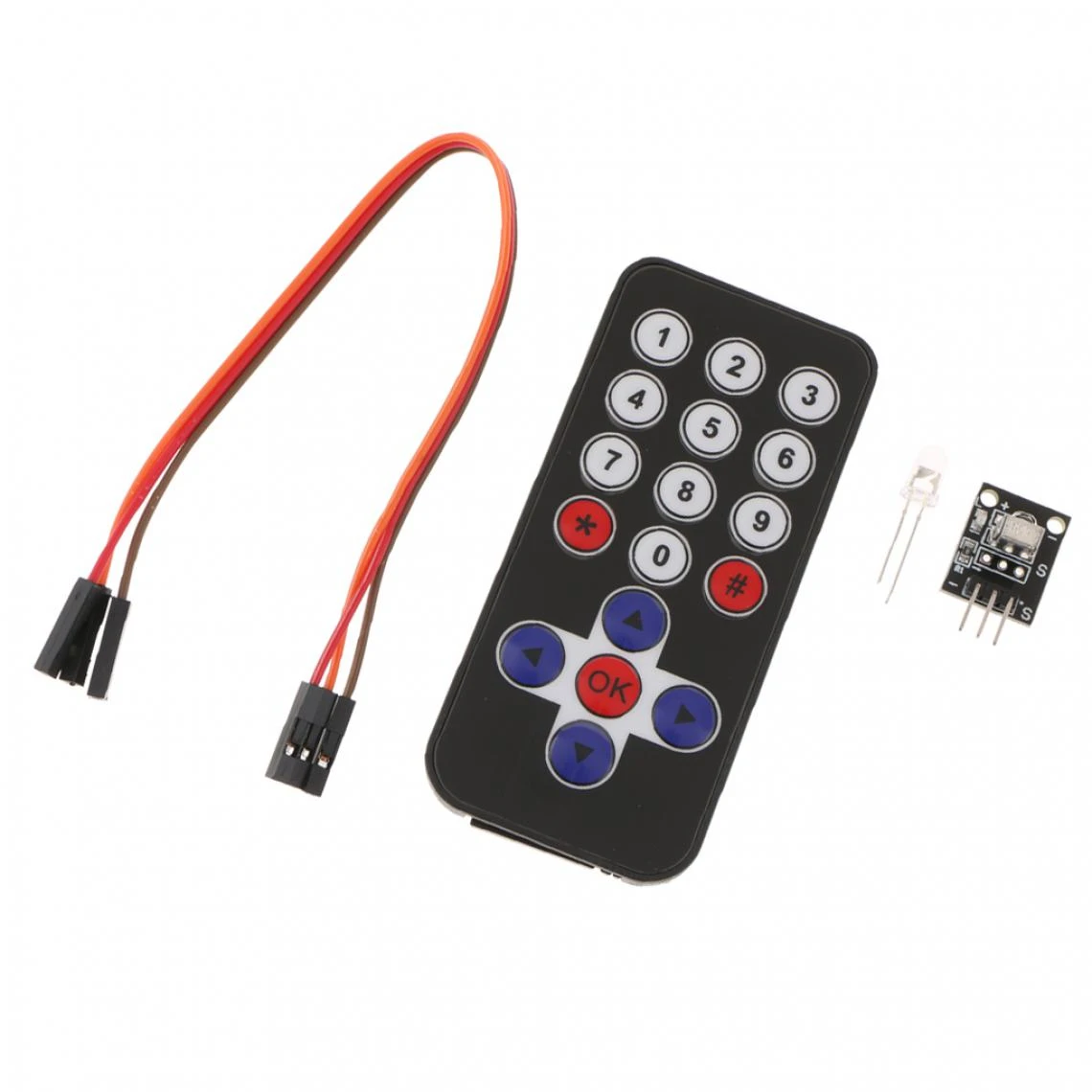 Marque Generique Arduino Mini Télécommande Infrarouge Module Récepteur Ir Et Kit Diy... 2 Marque Generique Arduino Mini Télécommande Infrarouge Module Récepteur Ir Et Kit Diy...