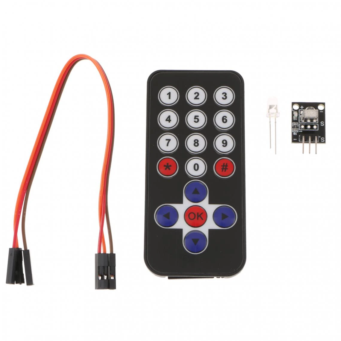 Marque Generique Arduino Mini Télécommande Infrarouge Module Récepteur Ir Et Kit Diy... 3 Marque Generique Arduino Mini Télécommande Infrarouge Module Récepteur Ir Et Kit Diy... – Image 2