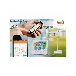 BRESSER Centrale Météo WIFI 5 En 1 Couleur Avec Capteur Pro -Nuki Magasin bresser centrale meteo wifi 5 en 1 couleur avec capteur pro 7002581 2