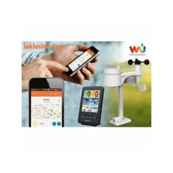 BRESSER Centrale Météo WIFI 5 En 1 Couleur Avec Capteur Pro V -Nuki Magasin bresser centrale meteo wifi 5 en 1 couleur avec capteur pro v 7002585 2