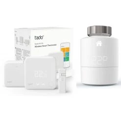 Tado Kit De Démarrage V3+ - Thermostat Intelligent Sans Fil + 1x Tête The...