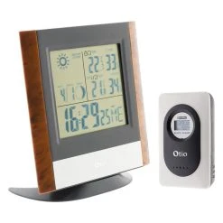 Centrale Météo Multifonction Bois - Otio