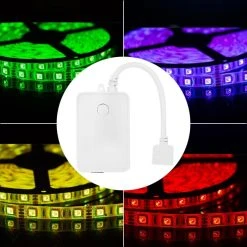 Wewoo Contrôleur Intelligent De Bande LED à Télécommande 5.5A WiFi, CC 1... -Nuki Magasin controleur intelligent de bande led a telecommande 55a wifi cc 12 24v 10551882 27403470 1140x1140
