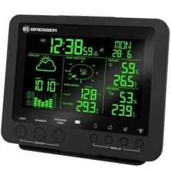 Bresser Écran Supplémentaire Noir Pour Station Météo Et Capteur 5 En 1 - B...