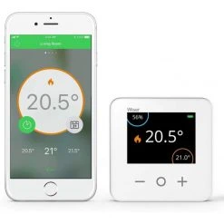 Drayton By Schneider Electric Drayton Wiser Thermostat Kit 2, Contrôlez La Température Avec Votre ...