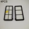 Wewoo Filtre HEPA Pour Aspirateur Robotique De Remplacement Universel 4 PCS ... -Nuki Magasin filtre hepa pour aspirateur robotique de remplacement universel 4 pcs irobot 870800880960980 10551708 27402656 1140x1140