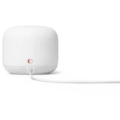 GOOGLE Nest WIFI 2PK M+V : Routeur + Point 2PK - Blanc -Nuki Magasin google nest wifi 2pk mv routeur point 2pk blanc 9302927 24276339 1140x1140