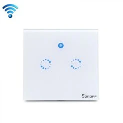 Wewoo Interrupteur Connecté Sans Fil Touch Mural En Verre Trempé, 1 Voie, ...