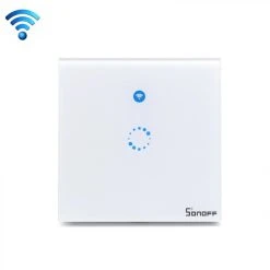 Wewoo Interrupteur Connecté Sans Fil Touch Mural En Verre Trempé, 1 Voie, ...