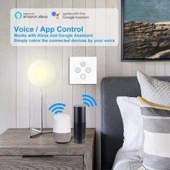 Wewoo Interrupteur Tactile Intelligent Multifonctions De Ventilateur Wifipri... -Nuki Magasin interrupteur tactile intelligent multifonctions de ventilateur wifiprise ue blanc 10551678 27402516 1140x1140