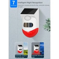 Marque Generique IP67 Solaire Alarme Fort Sirène Infrarouge Motion Sensor Détecteur P... 9 Marque Generique IP67 Solaire Alarme Fort Sirène Infrarouge Motion Sensor Détecteur P... -Nuki Magasin ip67 solaire alarme fort sirene infrarouge motion sensor detecteur pour la maison ferme grange villa cour 8633677 22113457 1140x1140