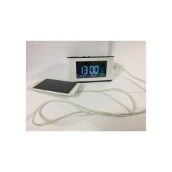 Lacrosse Technology LA CROSSE WT470BLA-WHI Réveil Coloré Bluetooth Avec Phases De Lune -Nuki Magasin la crosse wt470bla whi reveil colore bluetooth avec phases de lune 2