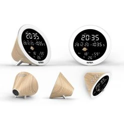 NASA - Station Météo - Enceinte Bluetooth WSP1700 Bois - Livrée Ave... -Nuki Magasin nasa station meteo enceinte bluetooth wsp1700 bois livree avec adaptateur secteur bois 11311886 29559636 1140x1140