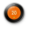 Google Nest Learning Thermostat 3e Génération - Acier
