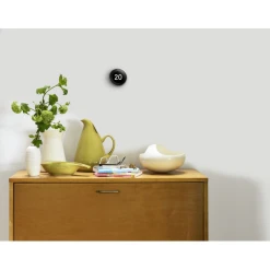 Google Nest Learning Thermostat 3e Génération - Acier -Nuki Magasin nest learning thermostat 3e g n ration acier 3