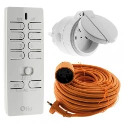 Pack Jardin Connecté OtioHome (prise Extérieure, Télécommande, Ral...