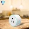 Wewoo Prise Connectée 10A Forme Ronde WiFi 2.4GHz Mini Plug APP Télécomma... -Nuki Magasin prise connectee 10a forme ronde wifi 24ghz mini plug app telecommande timing smart socket fonctionne avec alexa et google home lumiere coloree ac 100 240v us 10551794 27403048 1140x1140