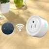 Wewoo Prise Connectée 10A Forme Ronde WiFi Mini Plug APP Télécommande Tim...