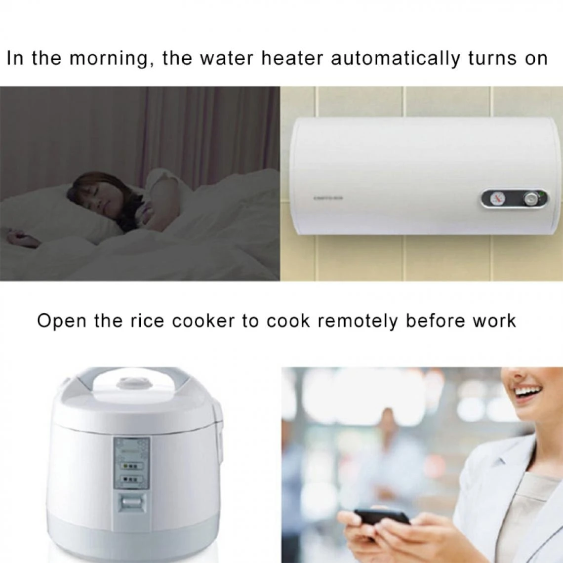 Wewoo Prise Connectée Blanc Meross MSS210 Télécommande WiFi Smart Power S... 6 Wewoo Prise Connectée Blanc Meross MSS210 Télécommande WiFi Smart Power S... – Image 4