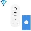 Wewoo Prise Connectée C178B 2 Ports USB + 1 De Courant à Puce Intelligente... 2 Wewoo Prise Connectée C178B 2 Ports USB + 1 De Courant à Puce Intelligente... -Nuki Magasin prise connectee c178b 2 ports usb 1 de courant a puce intelligente du royaume uni compatible avec alexa et google home ac 110v 230v uk 10551682 27402530 1140x1140
