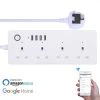 Wewoo Prise Electrique Connectée 4 X Ports USB + 4 X UK Plug Jack 13A Max O... -Nuki Magasin prise electrique connectee 4 x ports usb 4 x uk plug jack 13a max output telecommande wifi de courant intelligente fonctionne avec alexa et google home ac 100 240v 10551730 27402760 1140x1140