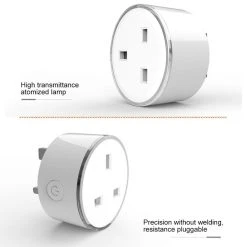 Wewoo Prise Electrique Connectée Intelligente Pour Télécommande WiFi 100A... -Nuki Magasin prise electrique connectee intelligente pour telecommande wifi 100a rgb scene light compatible avec alexa et google home ca 220 240v anglaise 10551774 27402960 1140x1140