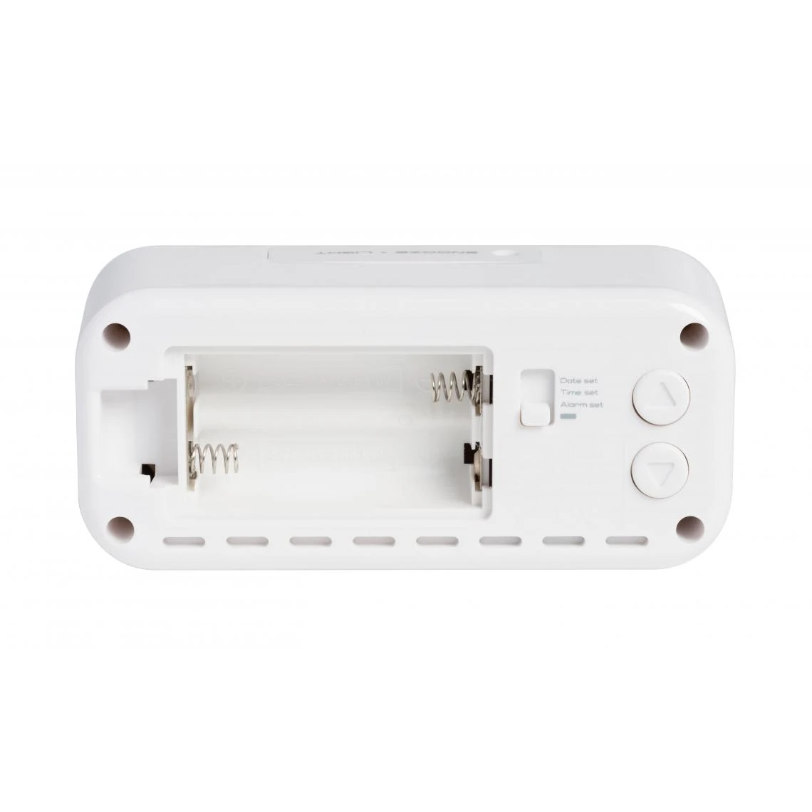 Bresser Réveil Digital Blanc Radio Piloté Avec Rétroéclairage Ambré Et Te... 5 Bresser Réveil Digital Blanc Radio Piloté Avec Rétroéclairage Ambré Et Te... – Image 3