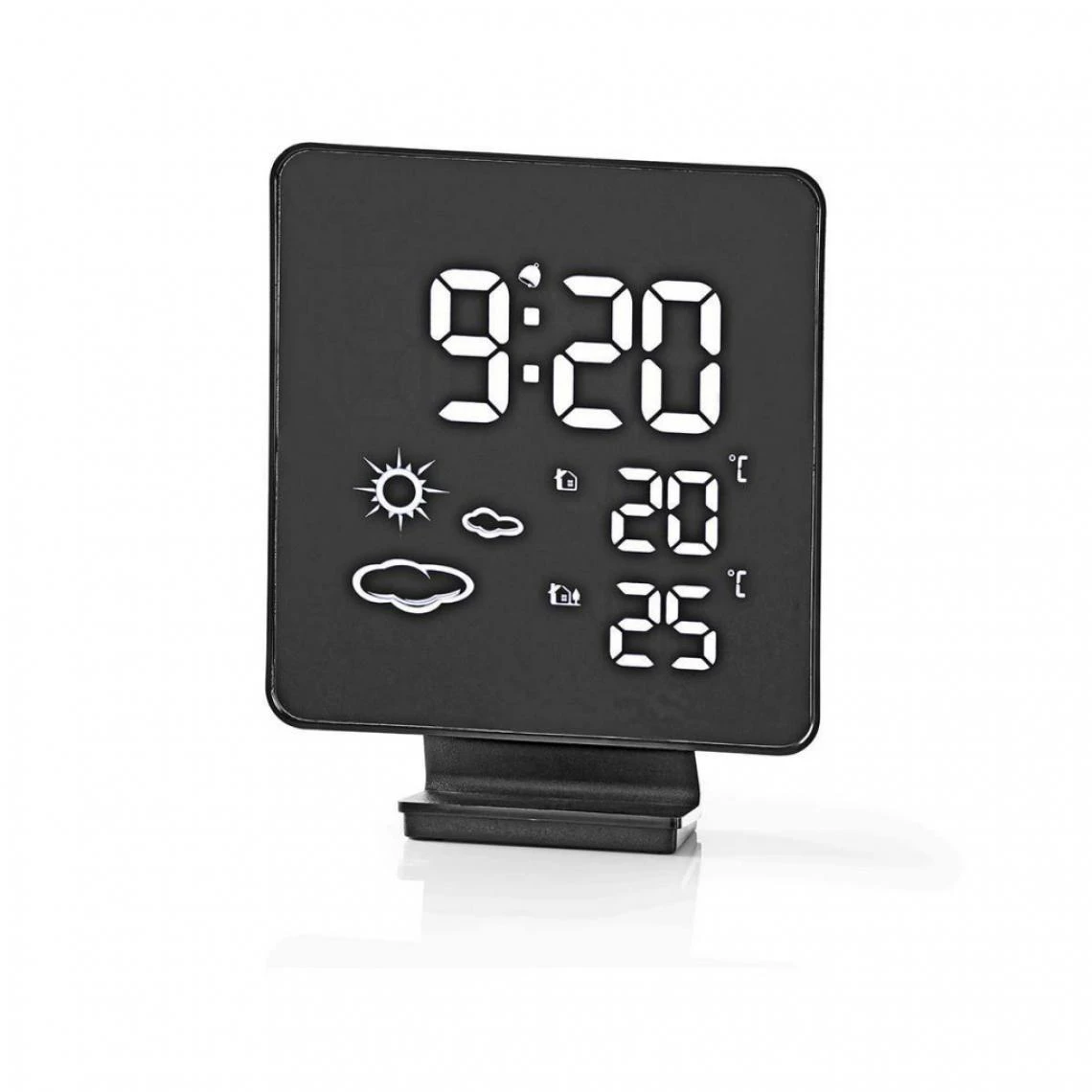 Nedis Station Météo | Capteur Sans Fil | Réveil | Prévisions Météorolo... 7 Nedis Station Météo | Capteur Sans Fil | Réveil | Prévisions Météorolo... – Image 5