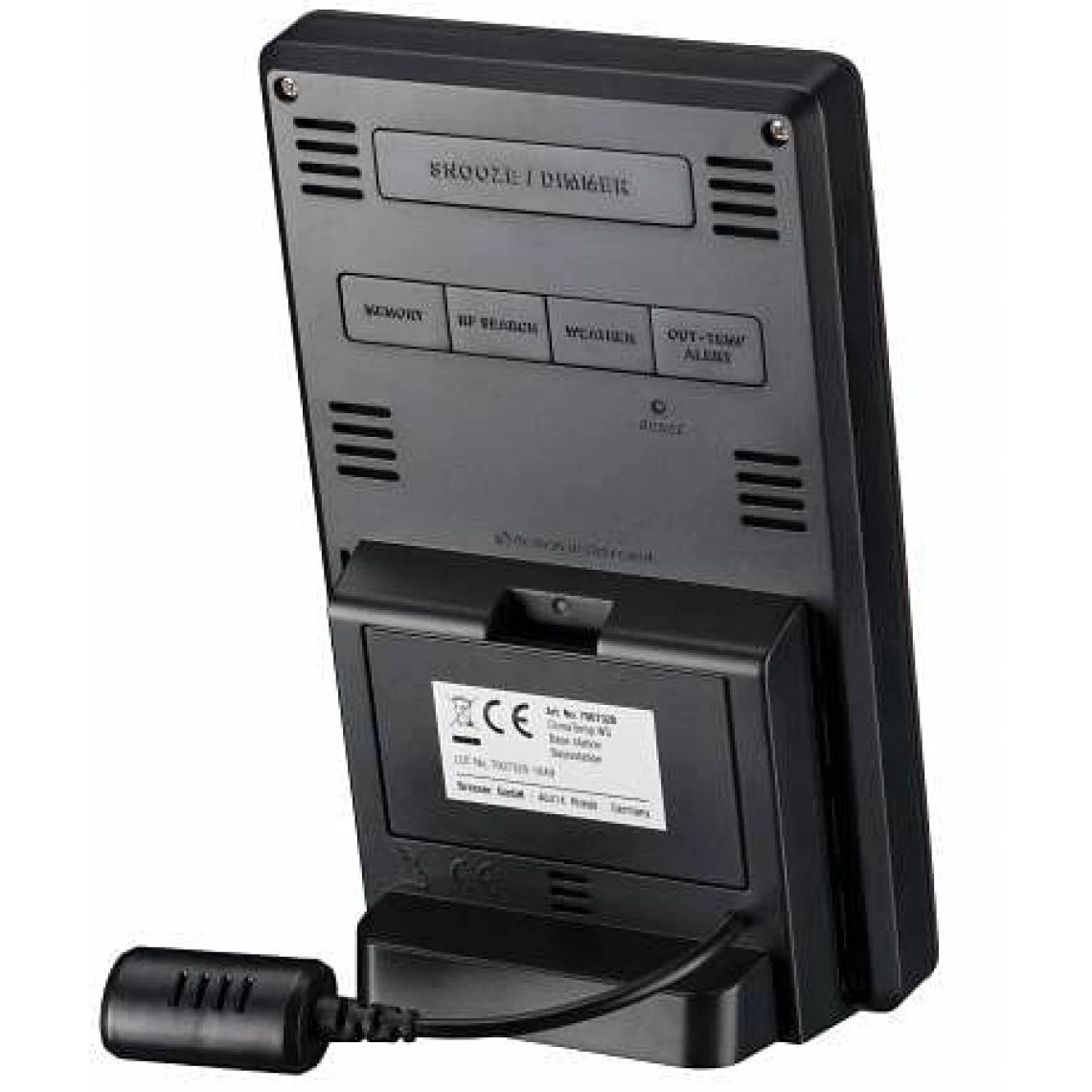 Bresser Station Météo ClimaTemp Avec écran Couleur Et Finition Bois - Bress... 4 Bresser Station Météo ClimaTemp Avec écran Couleur Et Finition Bois - Bress... – Image 2