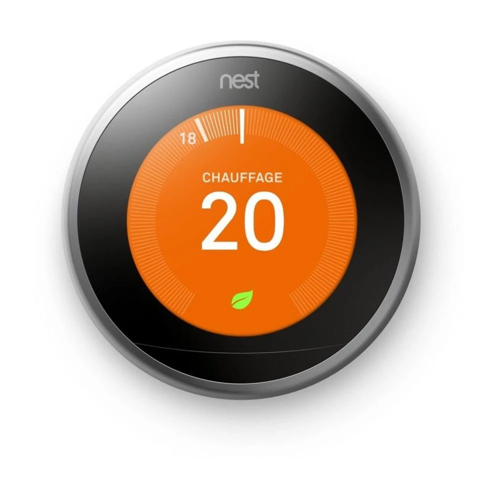 Google Nest Learning - Thermostat Connecté 3 Google Nest Learning - Thermostat Connecté