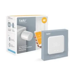Tado Kit De Démarrage 2 Têtes Thermostatiques + Thermostat Connecté -Nuki Magasin tado bundle kit home vannes thermostat 4