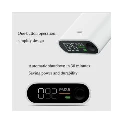 Testeur AQI De Qualité L'air Détecteur Particules D'origine Xiaomi H... 9 Testeur AQI De Qualité L'air Détecteur Particules D'origine Xiaomi H... -Nuki Magasin testeur aqi de qualite de l air de detecteur de particules d origine xiaomi home smart pm25 avec ecran oled 2