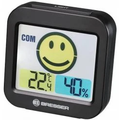 Bresser Thermomètre Et Hygromètre Avec Indicateur De Climat Intérieur Noir ...