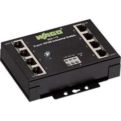 WAGO 8-port Industrial Eco Switch, 852 – 112