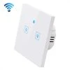 Wewoo WS-EU-02 EWeLink APP & Touch Control 2A Interrupteur Mural Intelligent... -Nuki Magasin ws eu 02 ewelink app et touch control 2a interrupteur mural intelligent avec panneau en verre trempe 2 voies 2 voies ca 90v 250v eu plug 10551864 27403378 1140x1140