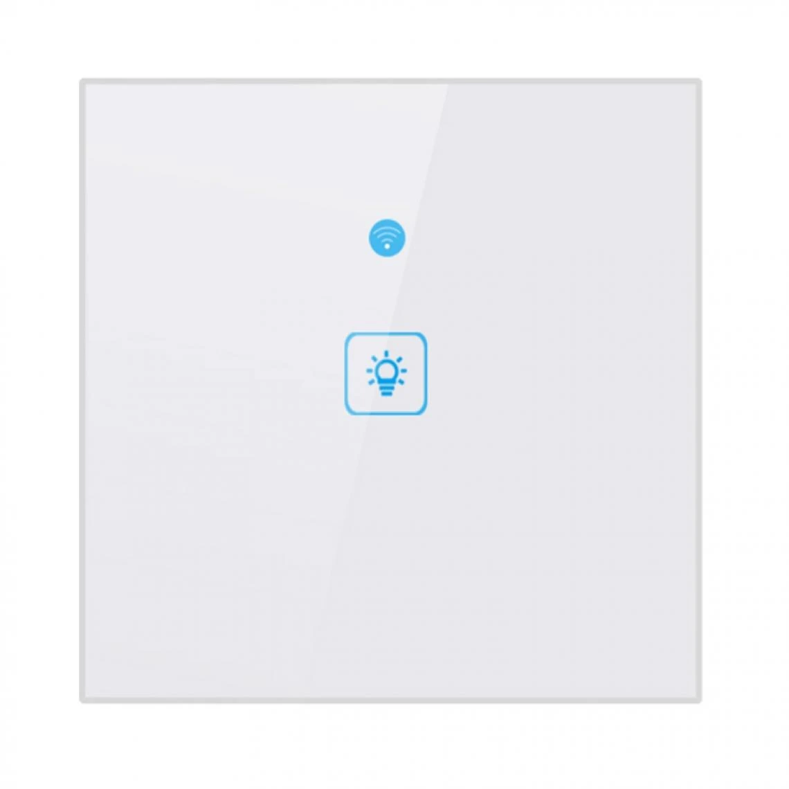 Wewoo WS-UK-01 Interrupteur Mural Intelligent Avec Panneau En Verre Trempé ... 4 Wewoo WS-UK-01 Interrupteur Mural Intelligent Avec Panneau En Verre Trempé ... – Image 2