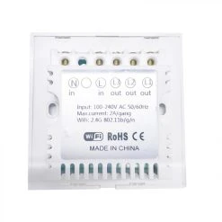 Wewoo WS-UK-03 Interrupteur Mural Intelligent Avec Panneau En Verre Trempé ... 9 Wewoo WS-UK-03 Interrupteur Mural Intelligent Avec Panneau En Verre Trempé ... -Nuki Magasin ws uk 03 interrupteur mural intelligent avec panneau en verre trempe ewelink pour app ecran tactile 2a 3 gangs ac 90v 250v prise anglaise 10551852 27403332 1140x1140